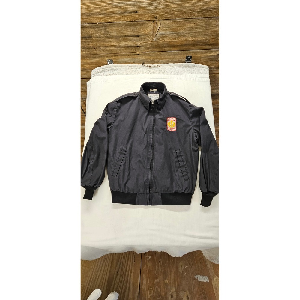 US Army JROTC‎ Garrison Collection Windbreaker Jacket Black Medium